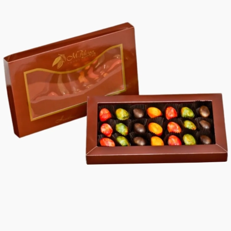 Kolekcja pralin w kształcie jajek